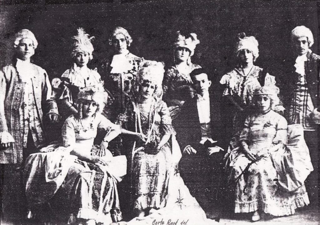 Corte Real. Carnaval de 1891.