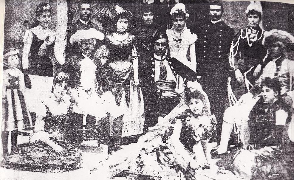 Corte Real. Carnaval de 1895