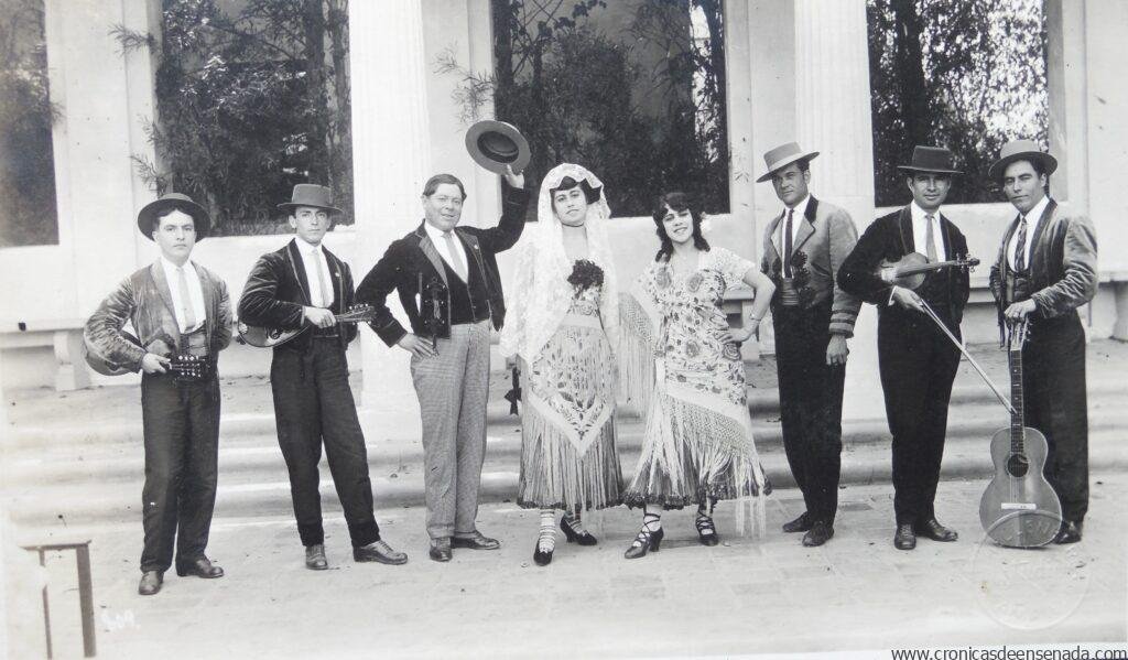 Orquesta musical de San Diego, de la que Salvador era parte